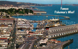73123614 San_Francisco_California Fisherman's Wharf Golden Gate Bridge Aquatic P - Other & Unclassified