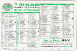 Calendarietto - POLISERVICE - Anno 1999 - Formato Piccolo : 1991-00