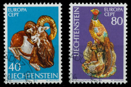 LIECHTENSTEIN 1976 Nr 642-643 Gestempelt X0456AE - Used Stamps
