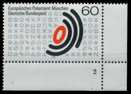 BRD BUND 1981 Nr 1088 Postfrisch FORMNUMMER 2 X3D67BA - Unused Stamps