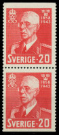 SCHWEDEN 1943 Nr 297Do Du Postfrisch SENKR PAAR X57CC3E - Unused Stamps
