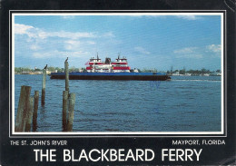 *CPM - ETATS UNIS - FLORIDE - JACKSONVILLE - The Blackbeard Ferry On The St John's River - Mayport - Jacksonville