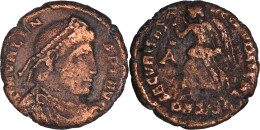 ROME - Nummus AE3 - VALENS - SECVRITAS REIPVBLICAE - Siscia - RIC 7b Vii - 19-033 - La Fin De L'Empire (363-476)