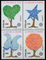 ITALIEN 1986 Nr 1968-1971 Postfrisch VIERERBLOCK X5C60D6 - 1981-90: Ungebraucht