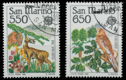 SAN MARINO 1986 Nr 1339-1340 Gestempelt X5C624E - Gebruikt