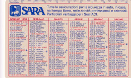 Calendarietto - SARA - Vita - Anno 1999 - Small : 1991-00