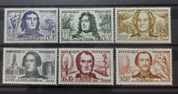 France Yvert 1207 à 1212** Année 1959. Série Complète MNH. - Unused Stamps