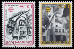 SAN MARINO 1987 Nr 1354-1355 Gestempelt X5C9E62 - Gebraucht