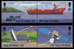 ISLE OF MAN 1988 Nr 367-370 Postfrisch WAAGR PAAR X5CA176 - Man (Insel)