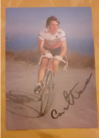 Autographe Carlo Tonon Inoxpran 1983 - Wielrennen