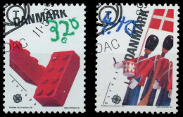 DÄNEMARK 1989 Nr 950-951 Gestempelt X5CED6A - Used Stamps