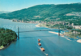 73083132 West Vancouver Fliegeraufnahme Lions Gate Bridge  Brockville - Non Classificati