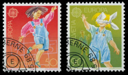 SCHWEIZ 1989 Nr 1391-1392 Gestempelt X5CF086 - Used Stamps