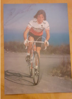 Autographe Roberto Visentini Inoxpran 1983 - Wielrennen