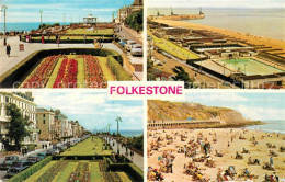 73082076 Folkestone Leas Bandstand Beach  Folkestone - Other & Unclassified