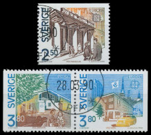 SCHWEDEN 1990 Nr 1589-1591mWP Gestempelt X5D2DDE - Gebraucht