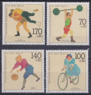 F-EX49874 GERMANY MNH 1991 SPORT PROMOTION CYCLING FIGHTING.  - Autres & Non Classés