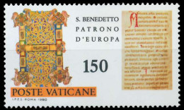 VATIKAN 1980 Nr 761 Postfrisch S22738E - Unused Stamps