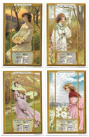 S 907, Liebig 6 Cards, Au Printemps ( Ref B24) - Liebig