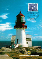 73067252 Norwegen Norge Leuchtturm Suedspitze Norwegen Norge - Norway