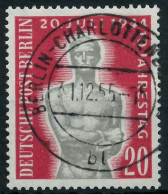 BERLIN 1954 Nr 119 Zentrisch Gestempelt X64220A - Oblitérés
