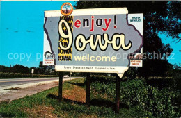 73061101 Iowa_US-State A Sign Of Friendship From Iowa - Andere & Zonder Classificatie