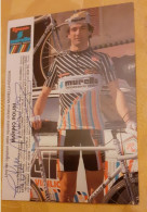 Autographe Marino Polini  Murella 1984 - Wielrennen