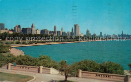 73060829 Lake_Michigan Overlooking And Chicagos Skyline From The Shedd Aquarium - Andere & Zonder Classificatie