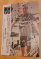 Autographe Erik Pedersen Murella 1984 - Wielrennen