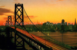 73060788 San_Francisco_California Skyline With Bay Bridge - Sonstige & Ohne Zuordnung