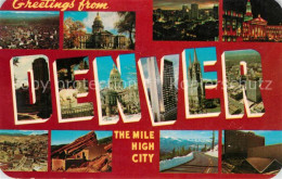 73060677 Denver Colorado The Mile High City Denver Colorado - Altri & Non Classificati