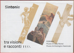 ITALIA - FERRARA - Sintonie Tra Visioni E Racconti - Museo Di Casa Romei E Museo Archeologico Nazionale - Volantino Pubb - Werbung