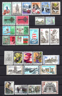 Belgique 1968/1969 Neufs**  TB 56 Timbres Différents  4 €    (cote 26,10 €, 56 Valeurs) - Ungebraucht