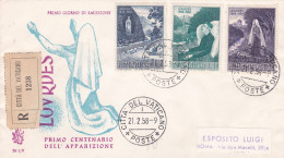 300 Lourdes - 1958 - FDC