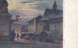 Krakow W Nocy Art Piotrowski 1909 - Polonia