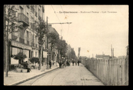 93 - LA COURNEUVE - BOULEVARD PASTEUR - CAFE-RESTAURANT TERMINUS - La Courneuve