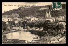 07 - LA LOUVESC - LAC DU GRAND LIEU ET VUE GENERALE - La Louvesc