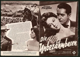 Filmprogramm IFB Nr. 2832, Die Unbezähmbaren, Tyrone Power, Susan Hayward, Regie: Henry King  - Magazines