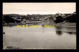 22 - TREGUIER - LE PONT SUSPENDU - CARTE PHOTO ORIGINALE - Tréguier