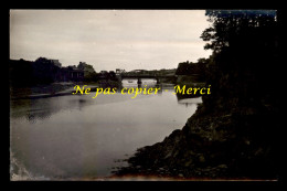 22 - TREGUIER - LE PONT DU CHEMIN DE FER - CARTE PHOTO ORIGINALE - Tréguier