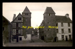 22 - TREGUIER - GRANDE RUE - CARTE PHOTO ORIGINALE - Tréguier