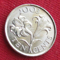 Bermuda 10 Cents 2003 KM# 109 Lt 1461 Bermudes Bermudas - Bermudas