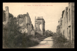 55 - ETAIN - RUE PASTEUR EN RUINES - EDITEUR COLLETTE  - Etain