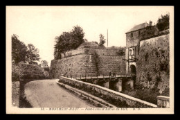 55 - MONTMEDY-HAUT - PONT-LEVIS ET ENTREE DU FORT - EDITEUR DELBOY - Montmedy