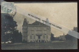 95 - MARINES ? - UN CHATEAU -  POSTEE DE MARINES - CARTE PHOTO ORIGINALE - Marines