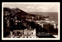 ALGERIE - ALGER - VUE GENERALE VERS BAB-EL-OUED ET NOTRE-DAME D'AFRIQUE - Algeri