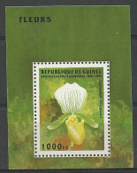 Guinea 1995 Mi Block 497 MNH  (ZS5 GURbl497) - Orquideas
