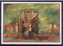 Gambia 1995 Mi Block 248 MNH  (ZS5 GMBbl248) - Prehistóricos