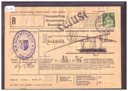 RECOUVREMENT - EINZUG - Covers & Documents