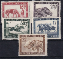 AUSTRIA 1946 - MNH - ANK 793-797 - Nuevos